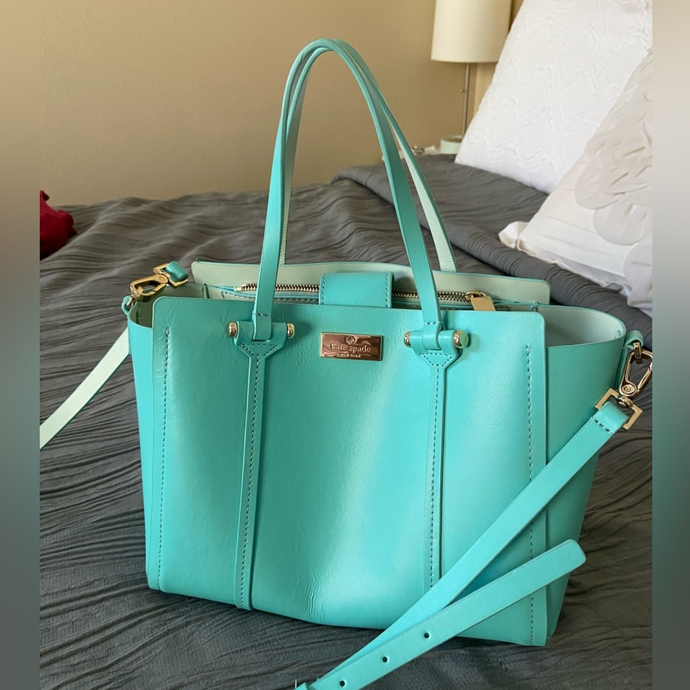 Kate Spade Handbag in beautiful Tiffany Blue